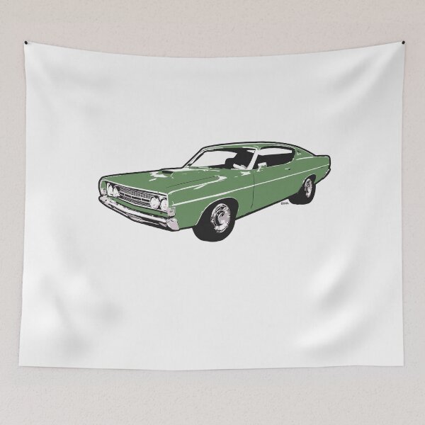Item preview, Green 68/69 FF Fastback designed and sold by CoolRide.