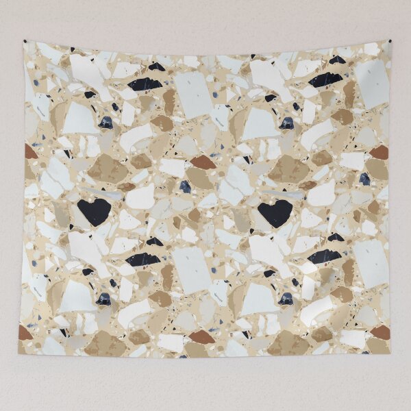 Item preview, Terrazzo colored stone pattern number10 designed and sold by pocketgraphic.