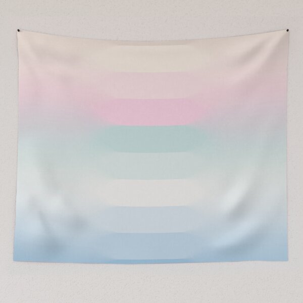 Item preview, Colour gradient, Marshmallow, pink / blue, 3D Effect designed and sold by AlfabetDesign.