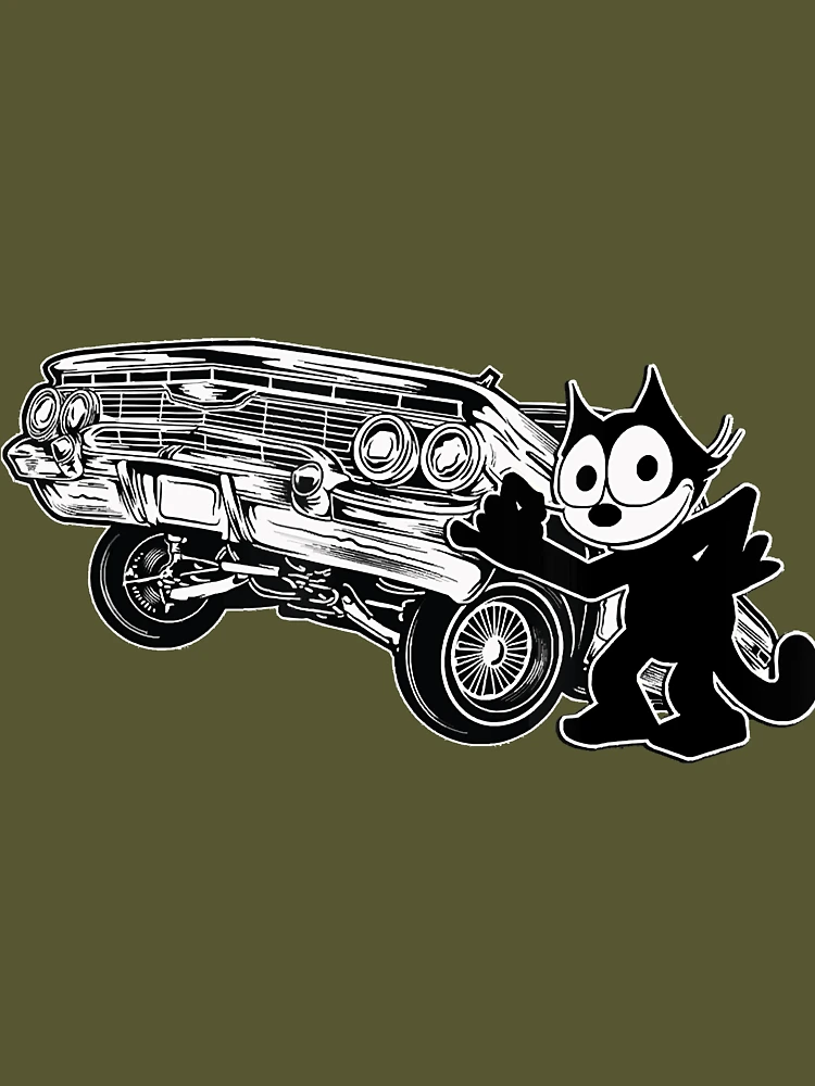 Felix Cat Cartoon Lowrider Hydraulic Bounce Tilt Car Club