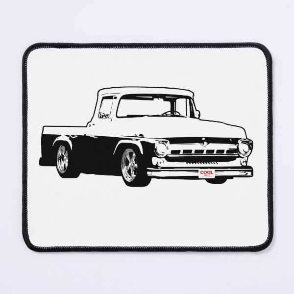 Item preview, Black & White 50s Lowered F Truck designed and sold by CoolRide.