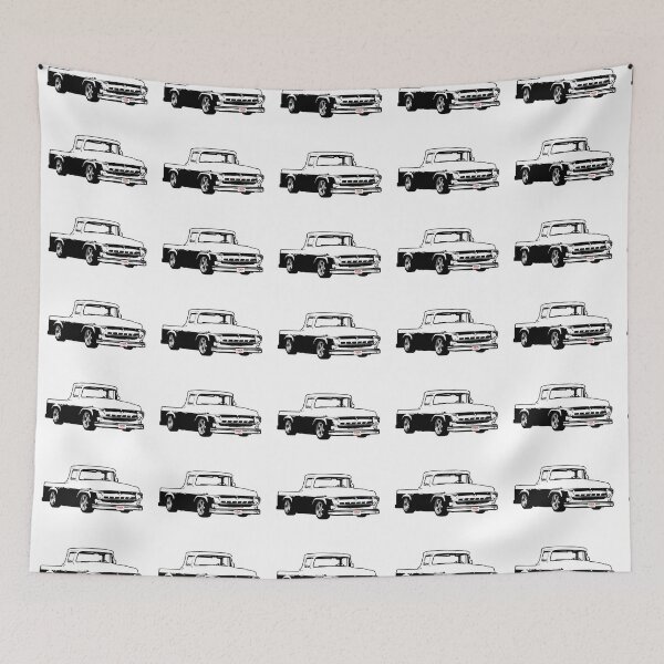 Item preview, Black & White 50s Lowered F Truck designed and sold by CoolRide.