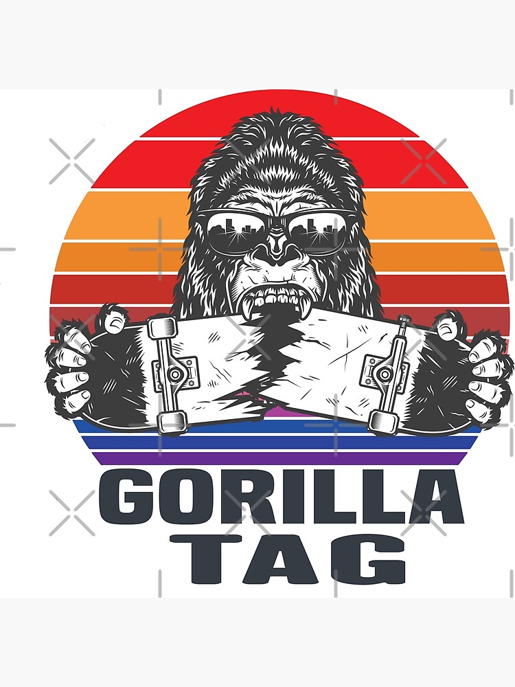 Gorilla Tag - Long Arms Rule!  Bath Mat for Sale by KianRebec