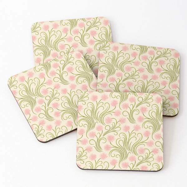 Item preview, Swirling Sea Pink Floral designed and sold by RebeccaFlaherty.