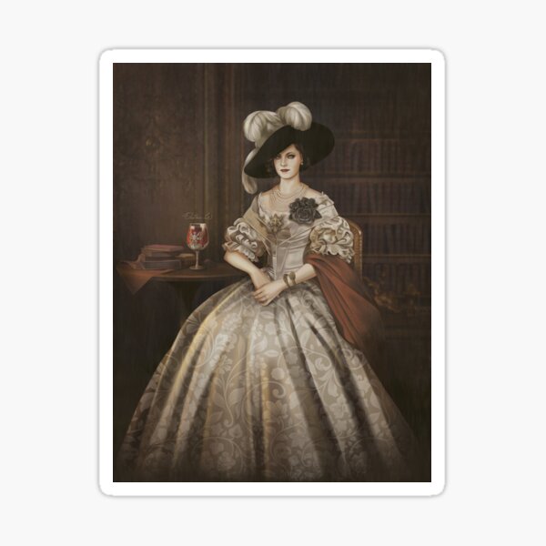 Item preview, Lady Dimitrescu sit version designed and sold by Darika W.