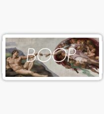 Boop of Adam Sticker