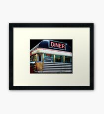 Freehold Diner Framed Print