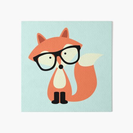 Item preview, Cute Hipster Red Fox designed and sold by heartlocked.