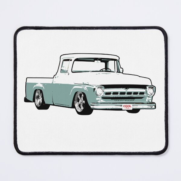 Item preview, Light Blue & White 50s Lowered F Truck designed and sold by CoolRide.