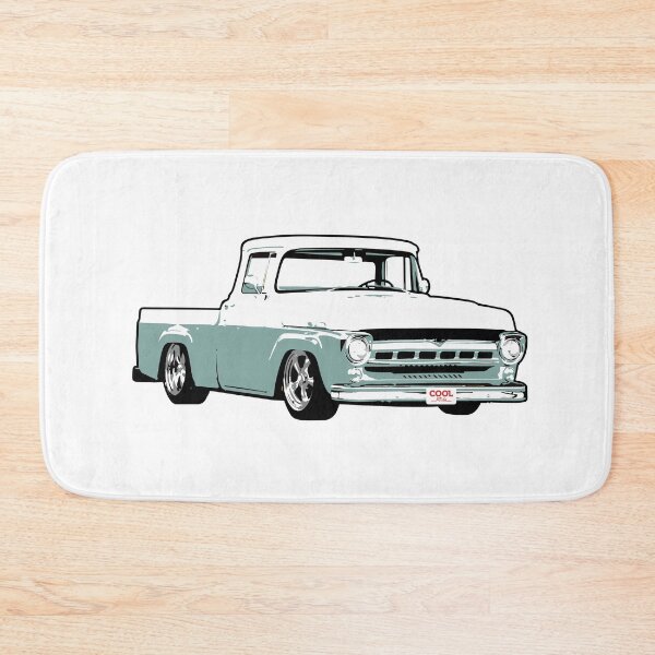 Item preview, Light Blue & White 50s Lowered F Truck designed and sold by CoolRide.