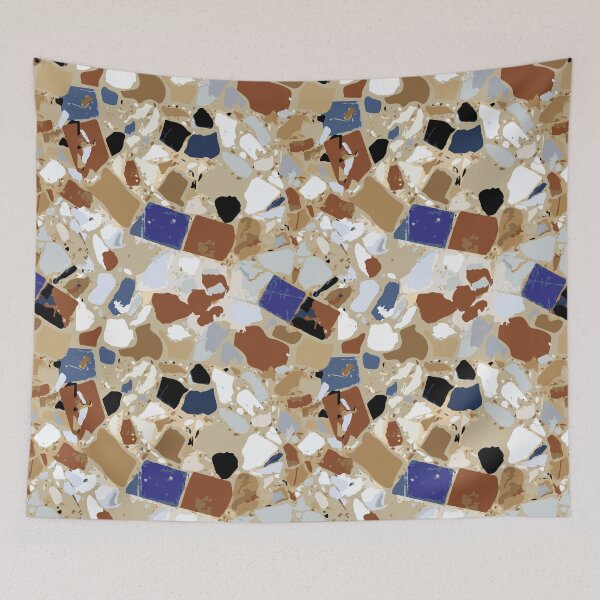 Item preview, Terrazzo colored stone pattern number11 designed and sold by pocketgraphic.