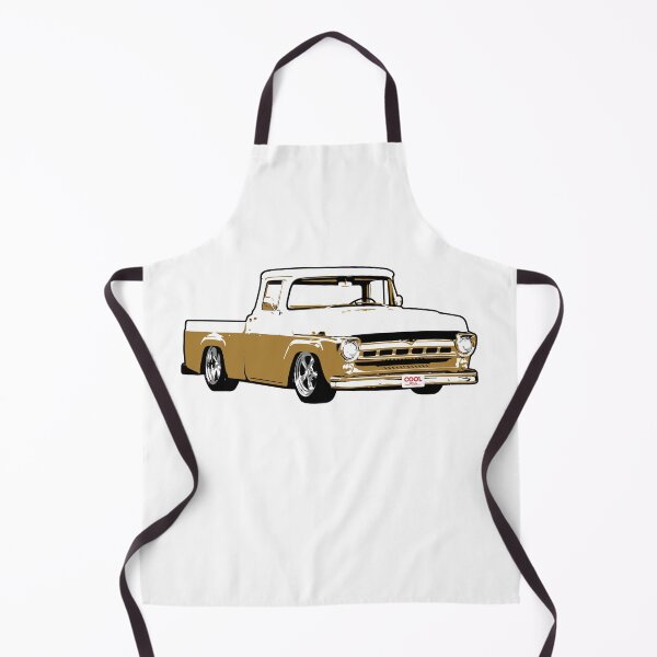 Item preview, Tan & White 50s Lowered F Truck designed and sold by CoolRide.