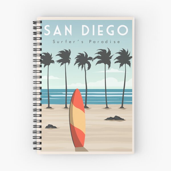 Item preview, San Diego surf beach designed and sold by chrlalexandru.