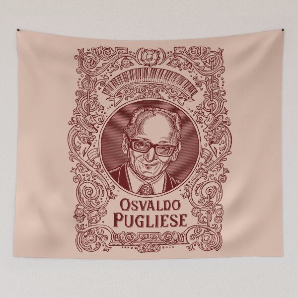 Aperçu de l'œuvre Osvaldo Pugliese (en rouge) créée et vendue par LisaHaney.