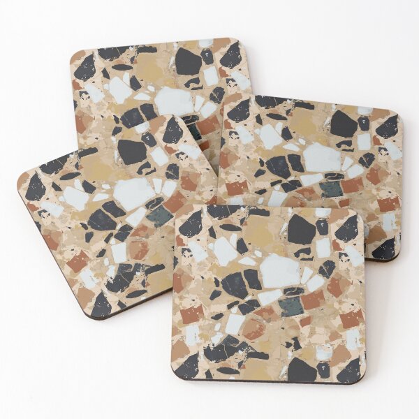 Item preview, Terrazzo colored stone pattern number12 designed and sold by pocketgraphic.
