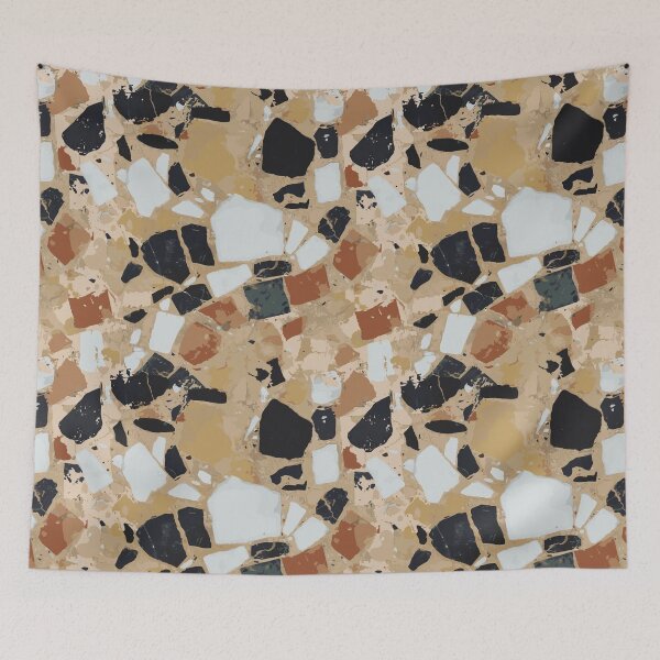 Item preview, Terrazzo colored stone pattern number12 designed and sold by pocketgraphic.