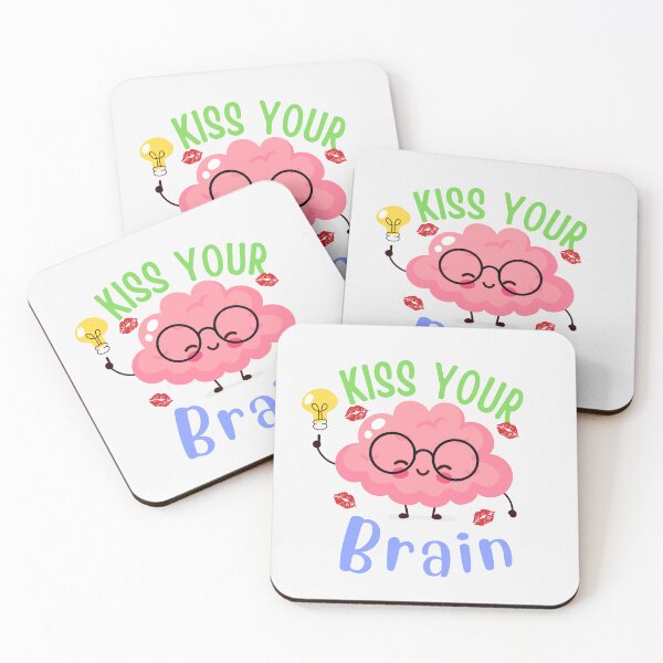 Item preview, Kiss Your Brain (Mental Health Awareness) designed and sold by i-longmanshop.