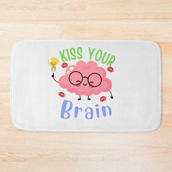 Item preview, Kiss Your Brain (Mental Health Awareness) designed and sold by i-longmanshop.