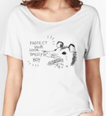 PROTECT OUR SMELLY BOYS Women's Relaxed Fit T-Shirt