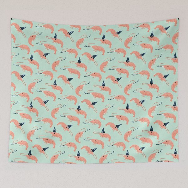 Item preview, Party Shrimps designed and sold by RebeccaFlaherty.