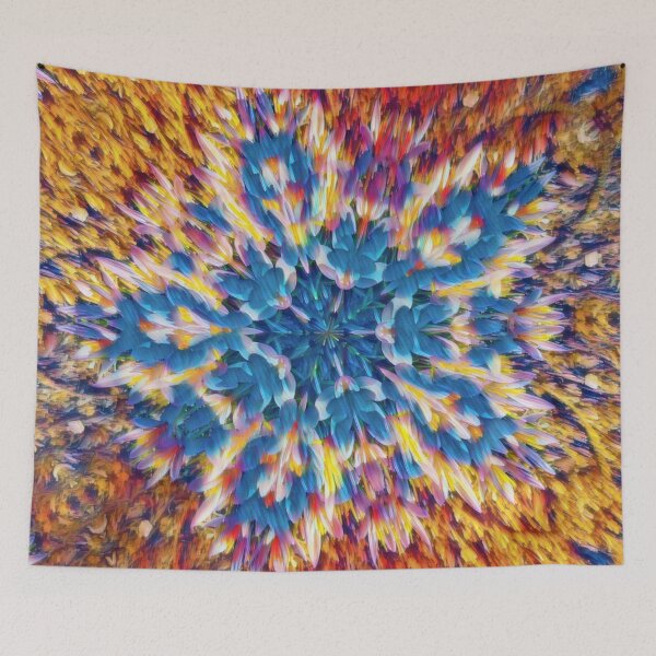 Item preview, Crocus Kaleidoscope Flowing Star designed and sold by SunshineWalker.