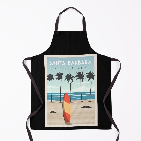 Item preview, Santa Barbara surf beach designed and sold by chrlalexandru.
