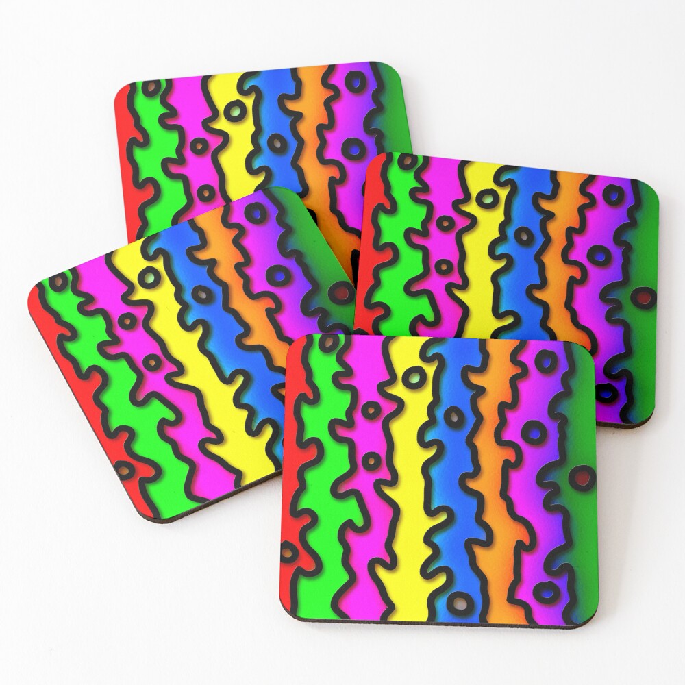 Item preview, Coasters (Set of 4) designed and sold by Teepocalypse.