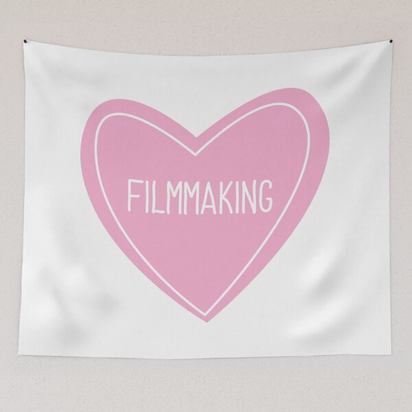 Item preview, Filmmaking heart designed and sold by teesaurus.
