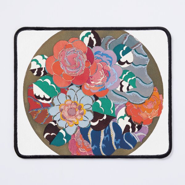 Item preview, Flower art deco pattern by Édouard Bénédictus 1928 designed and sold by fivo.