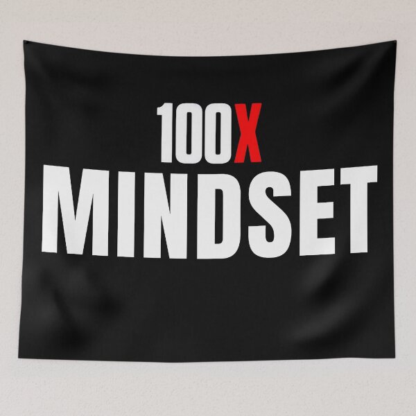 Item preview, 100X Mindset  designed and sold by KingsManKind.