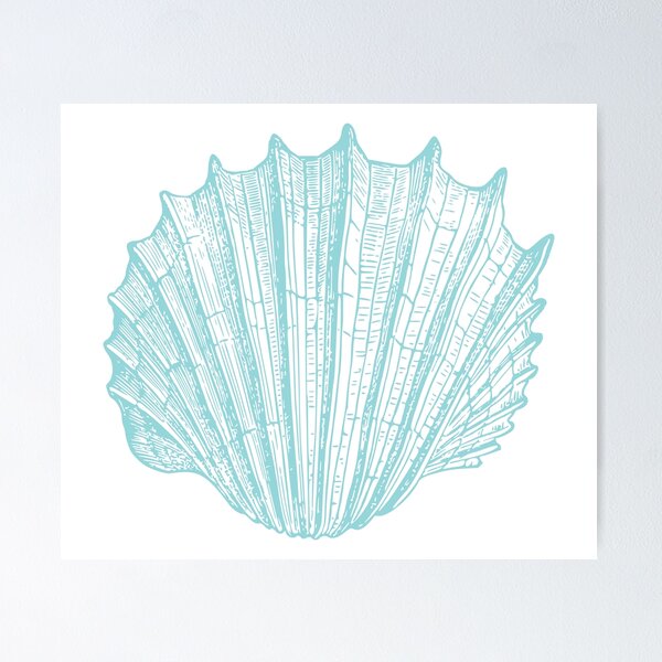 Item preview, Nautical Vintage Marine Seashell  designed and sold by Blok45.