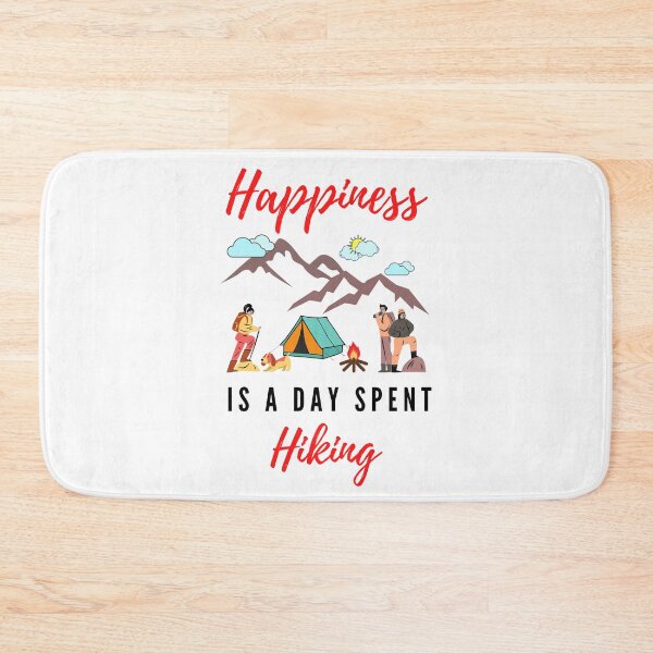 Item preview, Happiness is a day spent hiking with my dog | Travelers shirt | Tourist stuff designed and sold by ZaqGum.