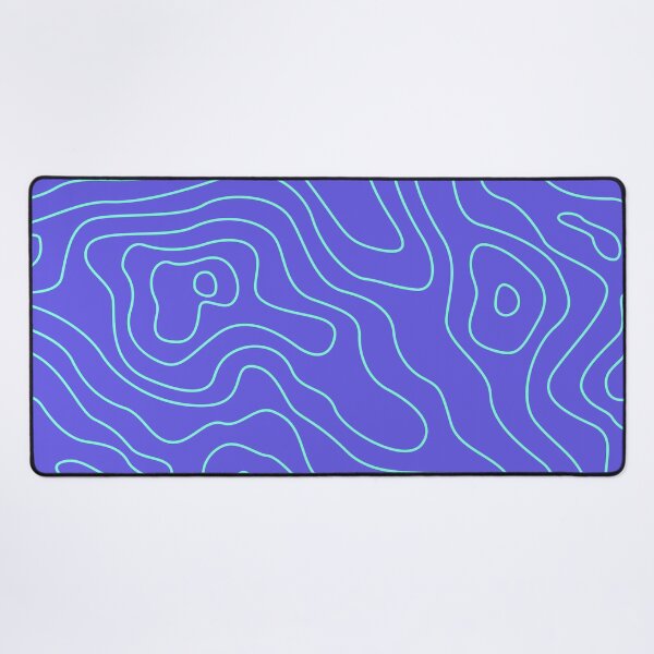 Item preview, Topography Purple and Turquoise Pattern designed and sold by lolora.