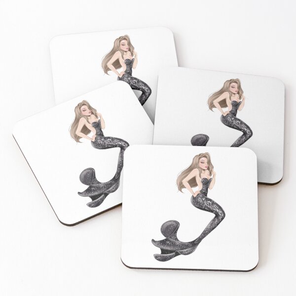 Item preview, Glam Girl Mermaid Writer Illustration Night Out designed and sold by CreativeBu.