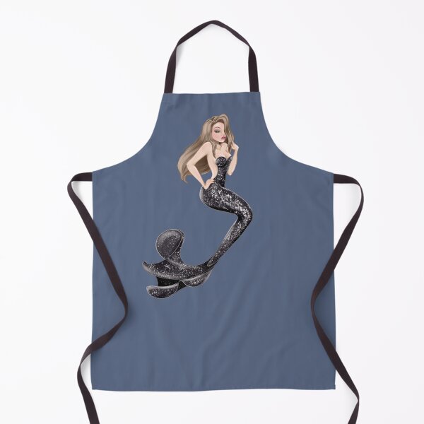 Item preview, Glam Girl Mermaid Writer Illustration Night Out designed and sold by CreativeBu.