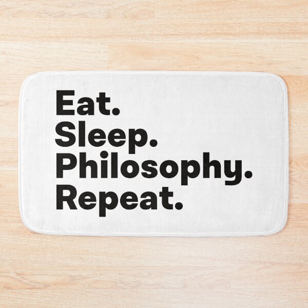 Item preview, Eat Sleep Philosophy Repeat designed and sold by teesaurus.