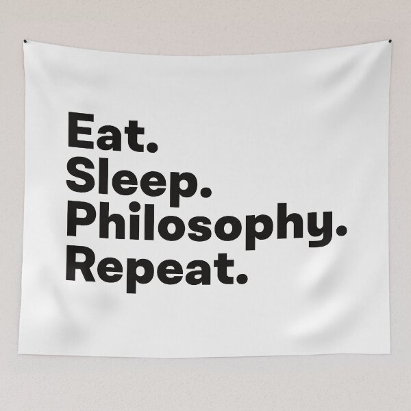 Item preview, Eat Sleep Philosophy Repeat designed and sold by teesaurus.
