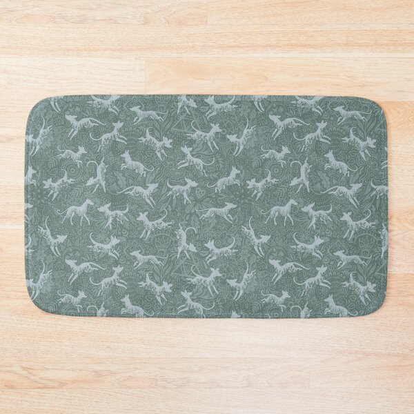 Item preview, Botanical Hounds Green designed and sold by Elspeth Rose Design.