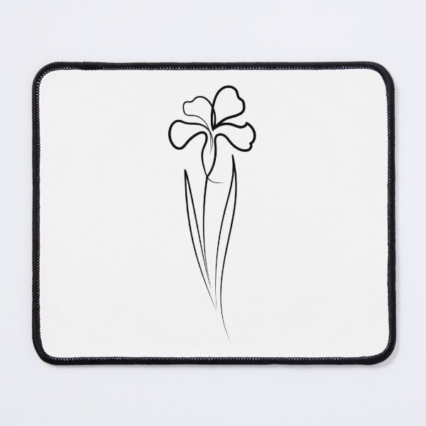 Item preview, Iris Flower Minimal art | One Line Drawing | One Line Art designed and sold by One-Line-Artist.