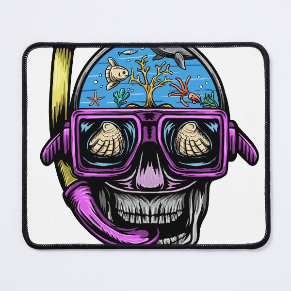 Item preview, Skull Snorkeling designed and sold by arjana31.