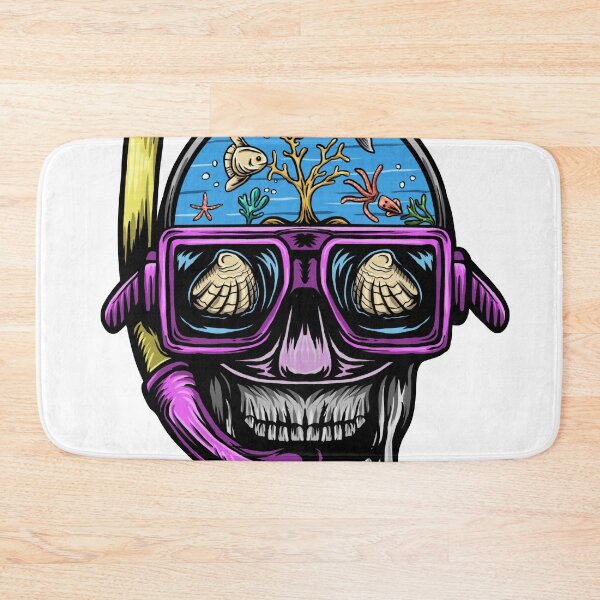 Item preview, Skull Snorkeling designed and sold by arjana31.