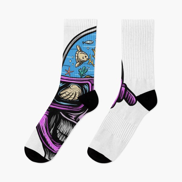 Item preview, Skull Snorkeling designed and sold by arjana31.