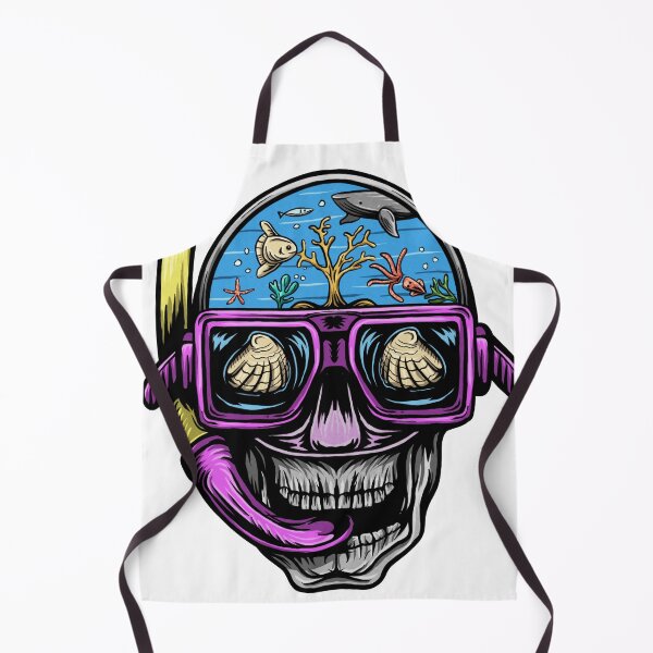 Item preview, Skull Snorkeling designed and sold by arjana31.
