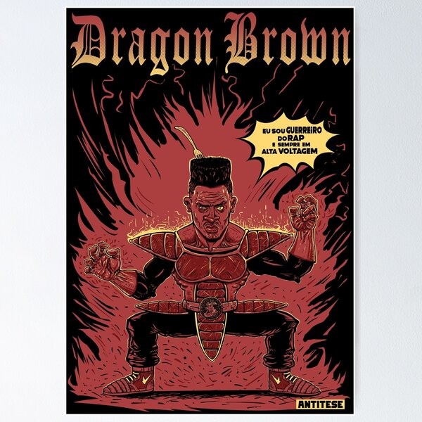 Mano Brown, Racionais. Poster for Sale by Diyutaka Art