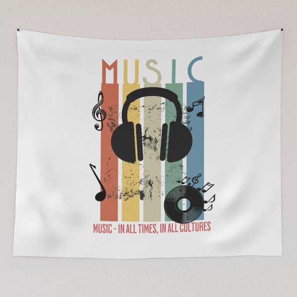 Item preview, Funny music quote, music - in all times, design, cool music designed and sold by Tarikbouchmal.