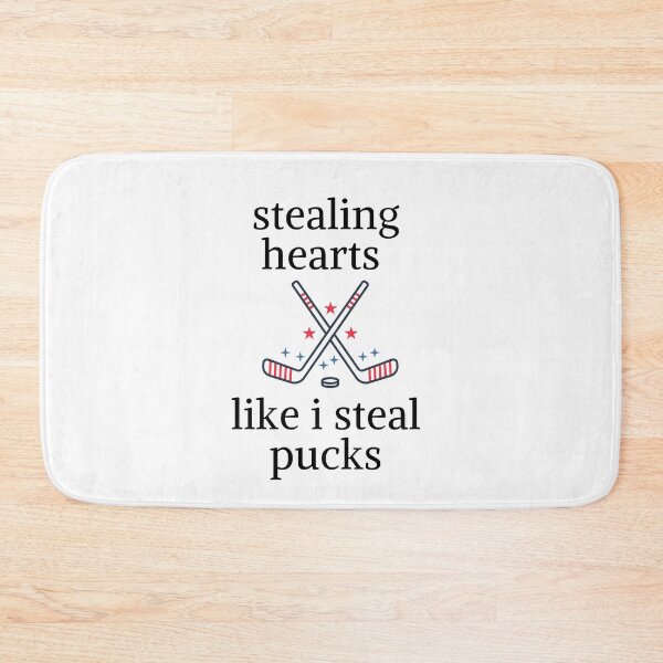 Item preview, Stealing Hearts Like I Steal Pucks designed and sold by yassminishop.
