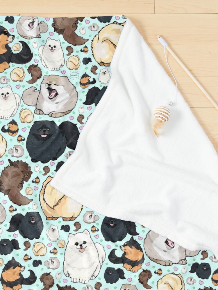 Alternate view of Pomeranians Pet Blanket