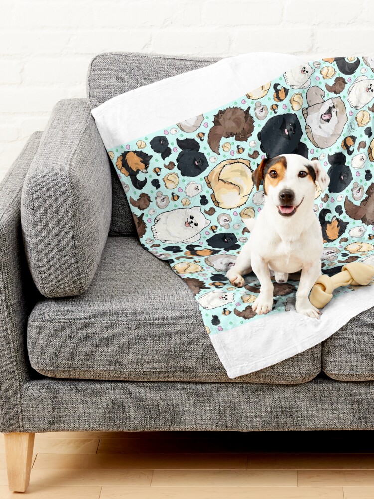 Alternate view of Pomeranians Pet Blanket