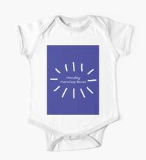 Typography: Monday Morning Blues One Piece - Short Sleeve