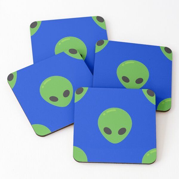 Item preview, emoji aliens designed and sold by Gossip Rag.